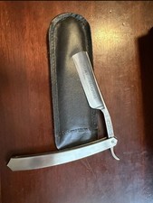 Thiers-Issard Straight Razor 6/8 Carbon Silver Steel Handmade with Leather Case picture