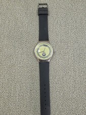 Vintage LIONEL TRAIN Watch Black Rubber Band picture