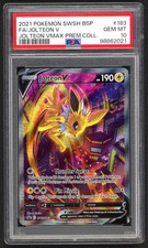 Pokemon Card PSA 10 Jolteon V Swsh183 Vmax Premium Collection GEM MT picture
