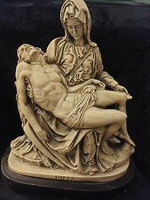 Pieta Marwal Industries Statue Sculpture Mary Jesus Polyresin 15