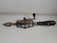 Rare Vtg Millers Falls No 2 Early Wrap-Around Frame Hand Drill 1885-1894 picture