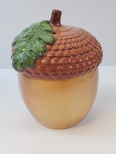 Telaflora Ceramic Acorn Cookie Jar With Lid  picture