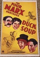 The Four Marx Brothers In Duck Soup Leo Mccarey Poster 11 x 17 (26) picture