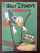 Walt Disney's Comics and Stories #12 (144) (Dell Comics September 1952)Vg picture