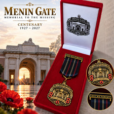 Menin Gate - Memorial to the Missing Centenary Commemorative Jewel 2027 picture