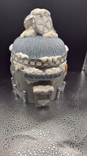 Vtg Encore Snow Buddies Snowville Christmas Village Movie Theatre  RARE picture