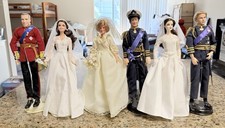 Prince & Princess Wedding Celebrity Hollywood Movie Star Model Barbie Dolls picture