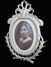 Ornate Silver Metal Victorian Picture Frame picture