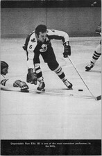 1973 NHL Toronto Maple Leafs Page - Ron Ellis - Hockey Page picture