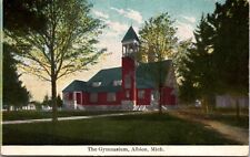 Postcard The Gymnasium in Albion, Michigan picture