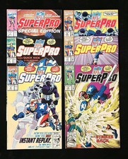 NFL SuperPro #2, 3, 9, 11, 12 plus Special Edition #1/ Lot of 6 - Marvel, 1992 picture
