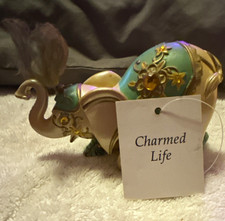 The Hamilton Collection Charmed Life Elephants of Good Fortune Figurine picture
