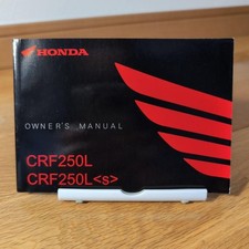 Honda CRF250L Manual, Thai Print, Motorcycle Maintenance Guide picture
