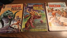 VTG-Gold Key Comics, Korak Son Of Tarzan#17 & #23 And Tarzan Of The Apes#181 picture