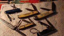 Advertising knives. 5 And one Swiss knife, a camel. knife craftsman,colonial,usa picture