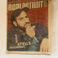 Real Detroit Weekly Magazine June 11-17, 2003 Dave Attell Cover Detroit Rare picture