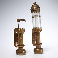 Vintage GNR Great Northern Railway Brass Carriage Lamps Train Sconces 2pc picture