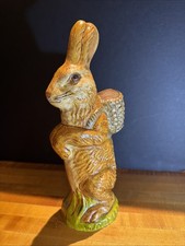 10.5 Inch Vintage 1990  Vaillancourt Folk Art Bunny # 322  Sutton Massachusetts picture