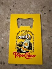 Topo Chico Metal Bottle Openers, New, Wallet Size picture