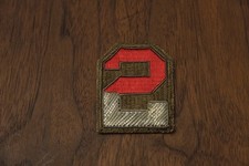 WWII US Army 2nd Second Army Bullion Patch Theater Made SSI Insignia picture