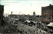 Aberdeen South Dakota SD Main Street c1910s Vintage Postcard picture