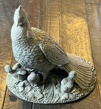 1981 ROBERT K DAVIS Franklin Mint GROUSE TIME 6.5