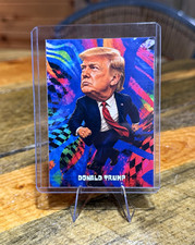 Customs Cartel Big Heads Donald Trump Novelty Non-Sport Trading Card picture