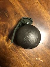 ANTIQUE WWII Military Training Round Grenade Inert Dummy Replica picture