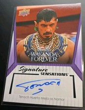 2024 UD MARVEL STUDIOS SERIES 2 TENOCH HUERTA NAMOR SS-TM AUTO WAKANDA FOREVER picture