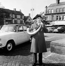 Cyril Hawley the Hornblower of Ripon 1964 Old Photo picture