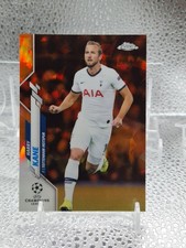 2019/20 Topps Chrome UCL Harry Kane Tottenham Hotspur Orange Sapphire /50 #18 picture