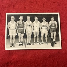 1932 Reemtsma “Olympia” FEATHERWEIGHT WEIGHTLIFTING • TONY TERLAZZO Tob. Cd #15 picture