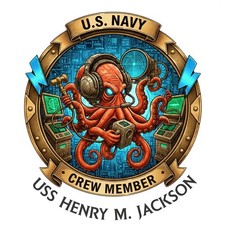 USS Henry M. Jackson Crew Member SSBN US Navy Gift Veteran Pride 4