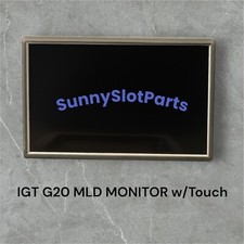 IGT G20 MLD Monitor W/Touch;Tested&WORKING KTL201MD-01 IGT P/N69971315W SHIPPED picture