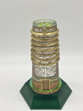 UNIQUE Arabic Art Glass Saudi Arabia Village Water Tower Replica picture