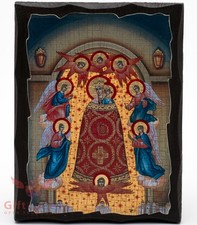 Wooden Icon of Mother of God Addition of the Mind Икона Прибавление ума 5
