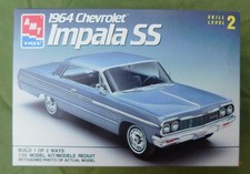 CLASSIC 1964 CHEVROLET IMPALA SS AMT ERTL MODEL KIT NEW IN BOX 6564 1/25 SCALE picture