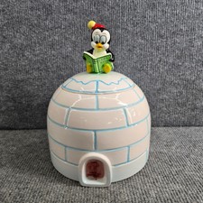 1958 Chilly Willy Igloo Cookie Jar A3391/CW Napco Japan Walter Lantz - Fantastic picture