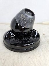 Swivodex US Navy Inkwell Black Glass Zephyr American Corp  NY Art Deco  Vintage picture