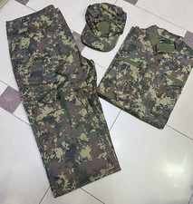 ALBANIAN ARMED FORCES DIGITAL CAMOUFLAGE UNIFORM SET XL LONG MILITARY UNIFORM picture