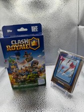 One 2018 TOPPS CLASH ROYALE  HANGER BOX (3 packs total) plus bonus brown set picture