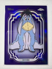 2024 Topps Disney Chrome #126 Eeyore Purple Refractor 164/199 picture