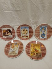 Limoges Phillipe Deshoulieres Round Porcelain Plate  Set of 5 picture