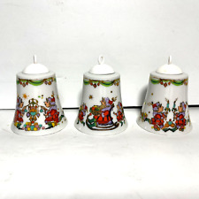 Vintage Rosenthal Bjorn Wiinblad Christmas Bells Set of 3 picture