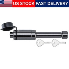 Trailer Hitch Receiver Lock Dogbone Black Nickel 1/2 5/8In Pin Diameter 1 Elite picture