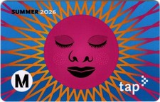 Metro TAP Card SUMMER 2026 Los Angeles Subway Bus Train Rail Transit Fare Card picture