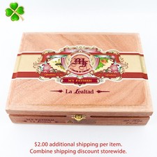 My Father Cigars Toro La Lealtad Empty Wood Cigar Box 9.75