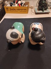  Pair OfVtg Chinese Pillows/Head Rest Girl Figurines/8
