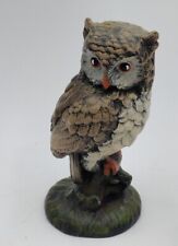 Vintage Ceramic Owl Figurie 5 in.  picture