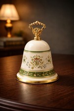 Vintage Porcelain Collectible Gorham Fine China Bell - Danbury Mint picture